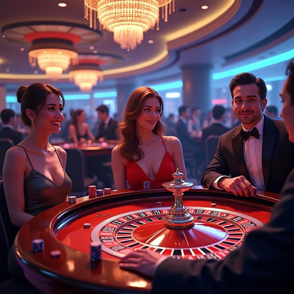 Meja roulette langsung di iOS Meja roulette langsung di iOS setelah pemain melakukan deposit Bank Transfer